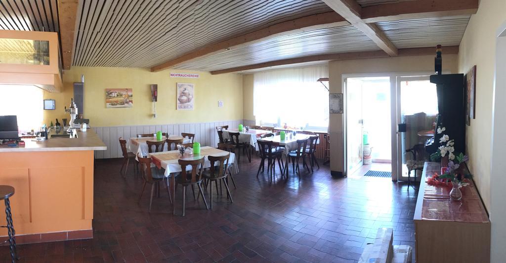 Gasthof Und Pension Mainzer Rad ชเวทซิงเงน ภายนอก รูปภาพ